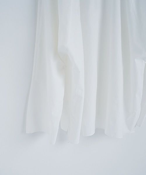 VUy.ヴウワイ.opencolor shirt vuy-s22-s04[WHITE]