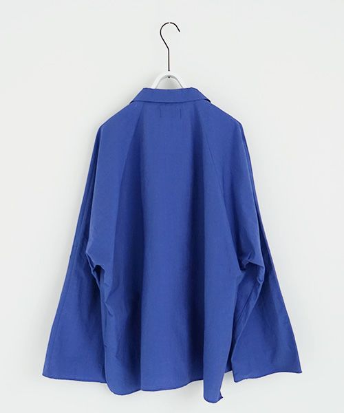 VUy.ヴウワイ.opencolor shirt vuy-s22-s04[BLUE]