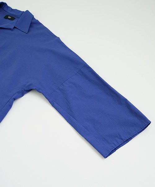 VUy.ヴウワイ.opencolor shirt vuy-s22-s04[BLUE]