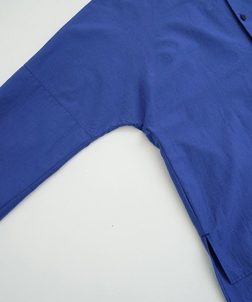 VUy.ヴウワイ.opencolor shirt vuy-s22-s04[BLUE]