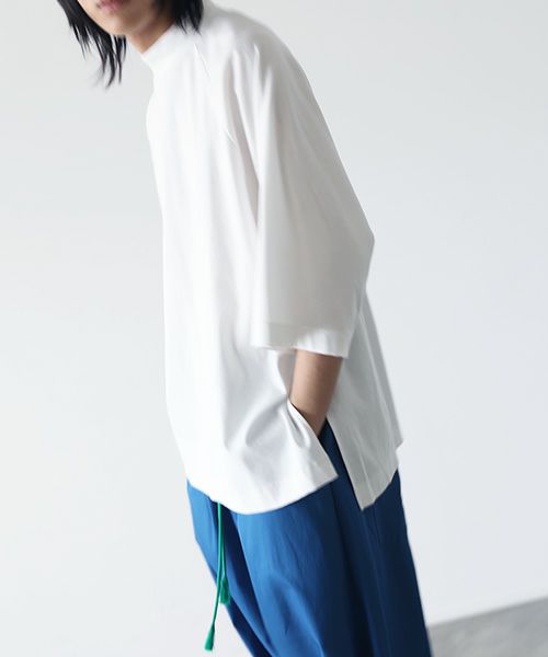 VUy.ヴウワイ.highneck knit vuy-s22-k01[WHITE]