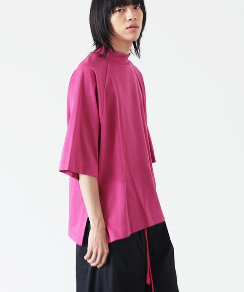 VUy.ヴウワイ.highneck knit vuy-s22-k01[PINK]