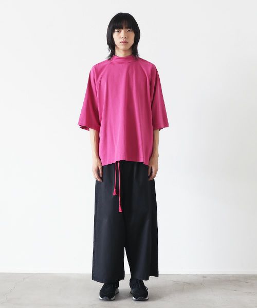 VUy.ヴウワイ.highneck knit vuy-s22-k01[PINK]