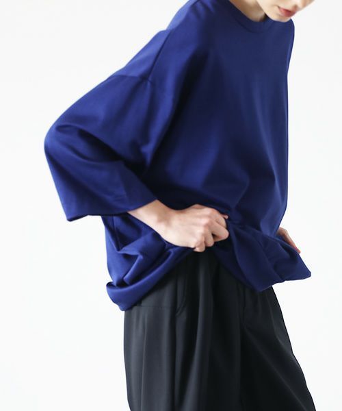 VUy.ヴウワイ.balloon knit vuy-s22-k02[BLUE]_