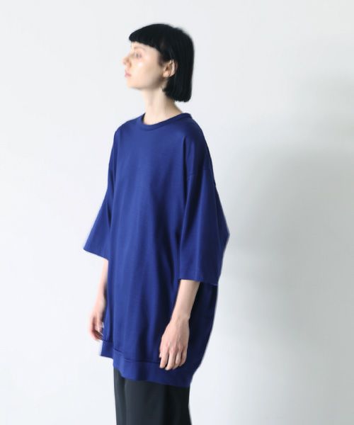 VUy.ヴウワイ.balloon knit vuy-s22-k02[BLUE]_