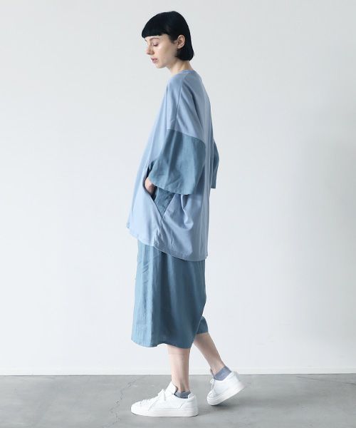 VUy.ヴウワイ.combination knit vuy-s23-k02[BLUE]_