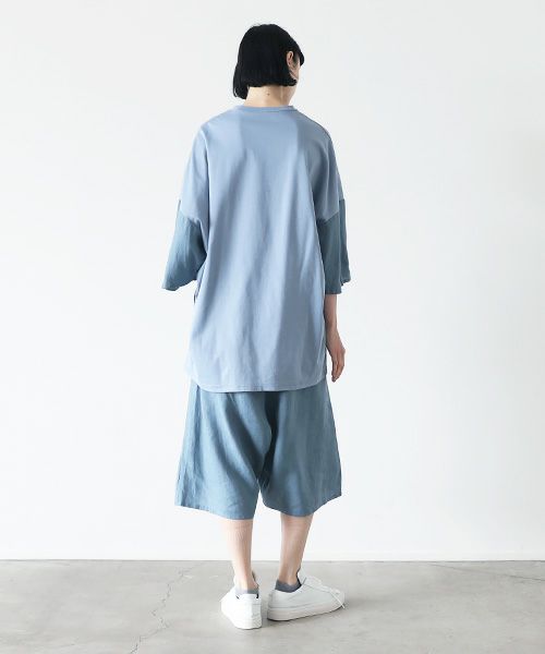 VUy.ヴウワイ.combination knit vuy-s23-k02[BLUE]_