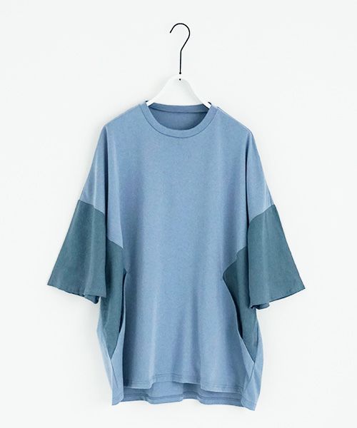 VUy.ヴウワイ.combination knit vuy-s23-k02[BLUE]_