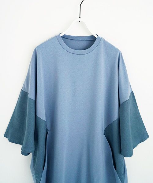 VUy.ヴウワイ.combination knit vuy-s23-k02[BLUE]_