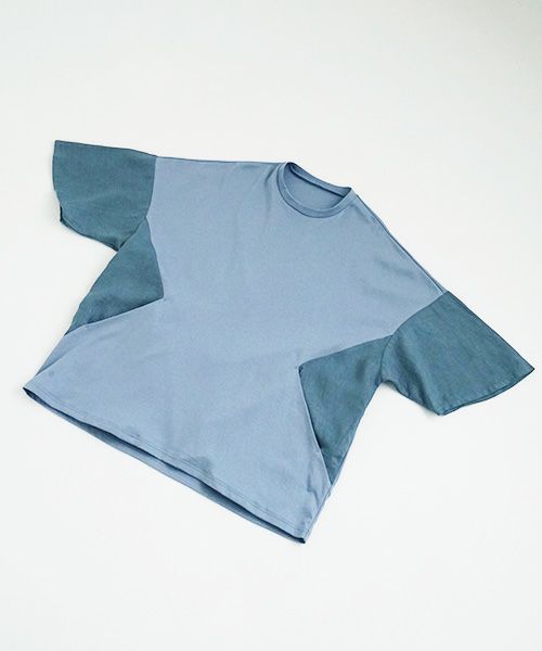 VUy.ヴウワイ.combination knit vuy-s23-k02[BLUE]_