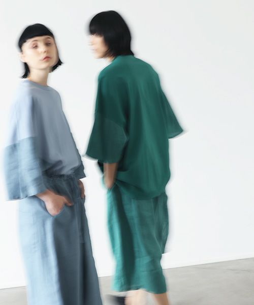 VUy.ヴウワイ.combination knit vuy-s22-k03[GREEN]_