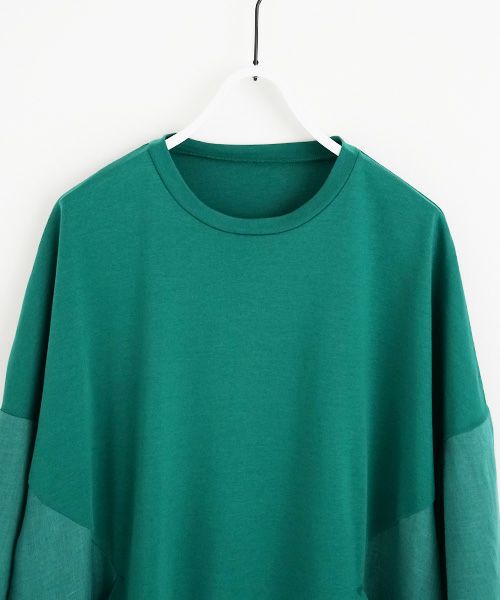 VUy.ヴウワイ.combination knit vuy-s22-k03[GREEN]_