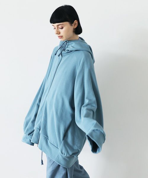 VUy.ヴウワイ.big hoody vuy-s22-k04[LIGHT BLUE]