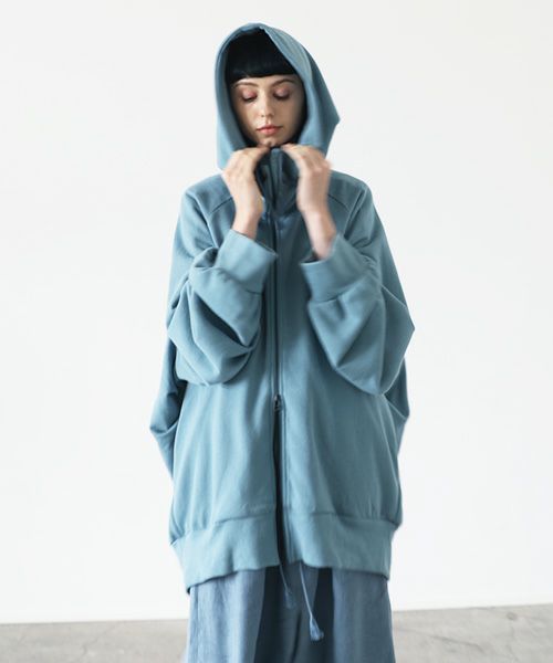VUy.ヴウワイ.big hoody vuy-s22-k04[LIGHT BLUE]