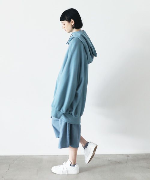 VUy.ヴウワイ.big hoody vuy-s22-k04[LIGHT BLUE]