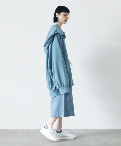 VUy.ヴウワイ.big hoody vuy-s22-k04[LIGHT BLUE]