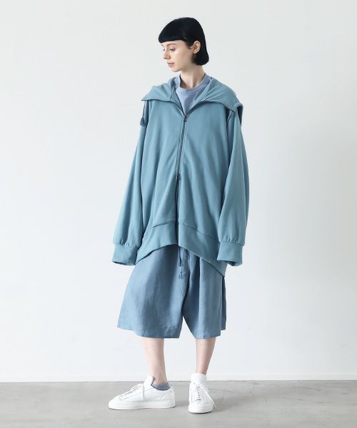 VUy.ヴウワイ.big hoody vuy-s22-k04[LIGHT BLUE]