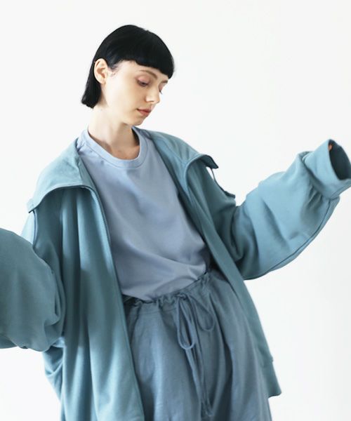 VUy.ヴウワイ.big hoody vuy-s22-k04[LIGHT BLUE]