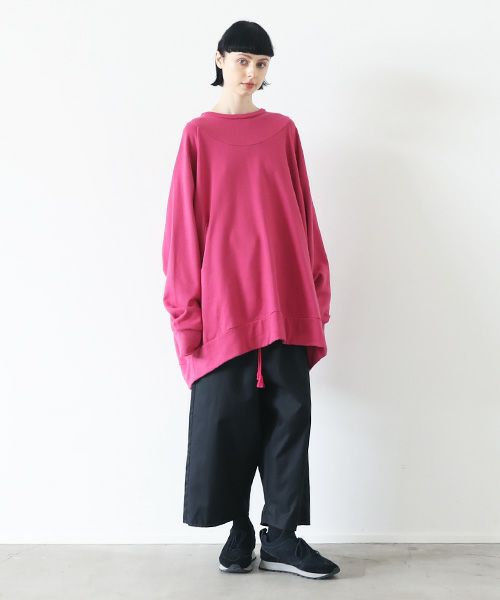 VUy.ヴウワイ.pullover sweat vuy-s22-k05[PINK]