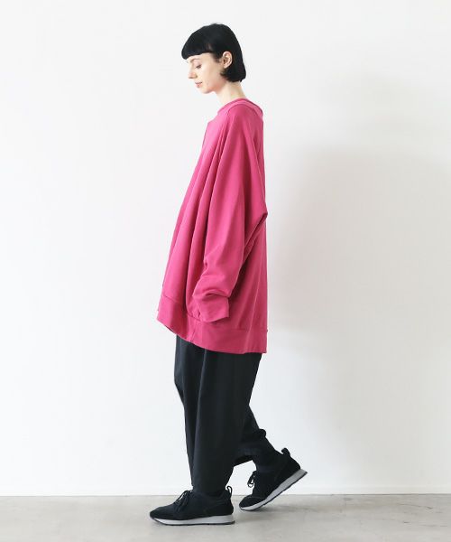 VUy.ヴウワイ.pullover sweat vuy-s22-k05[PINK]