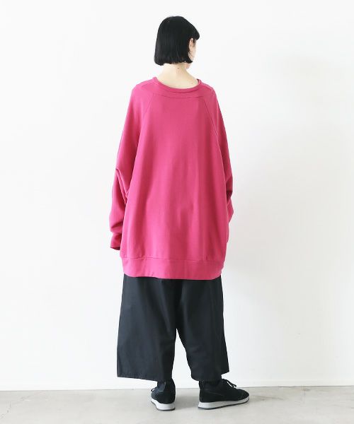 VUy.ヴウワイ.pullover sweat vuy-s22-k05[PINK]