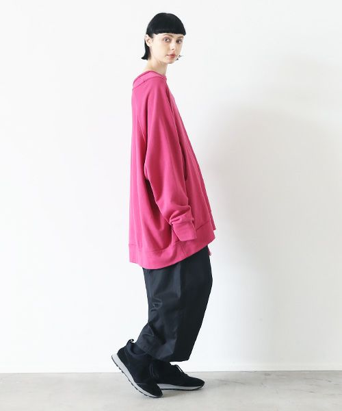 VUy.ヴウワイ.pullover sweat vuy-s22-k05[PINK]