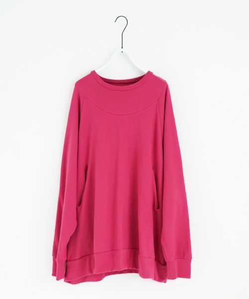 VUy.ヴウワイ.pullover sweat vuy-s22-k05[PINK]
