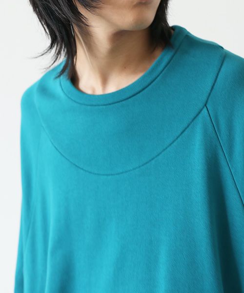 VUy.ヴウワイ.pullover sweat vuy-s22-k05[GREEN BLUE]_