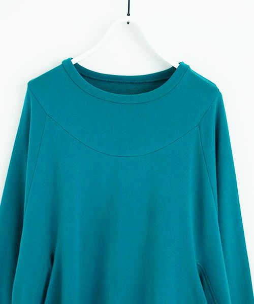 VUy.ヴウワイ.pullover sweat vuy-s22-k05[GREEN BLUE]_