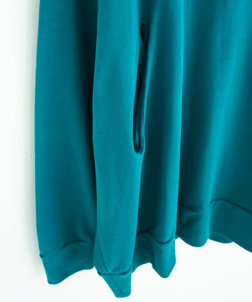 VUy.ヴウワイ.pullover sweat vuy-s22-k05[GREEN BLUE]_
