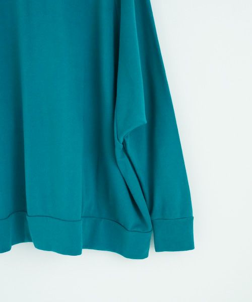 VUy.ヴウワイ.pullover sweat vuy-s22-k05[GREEN BLUE]_