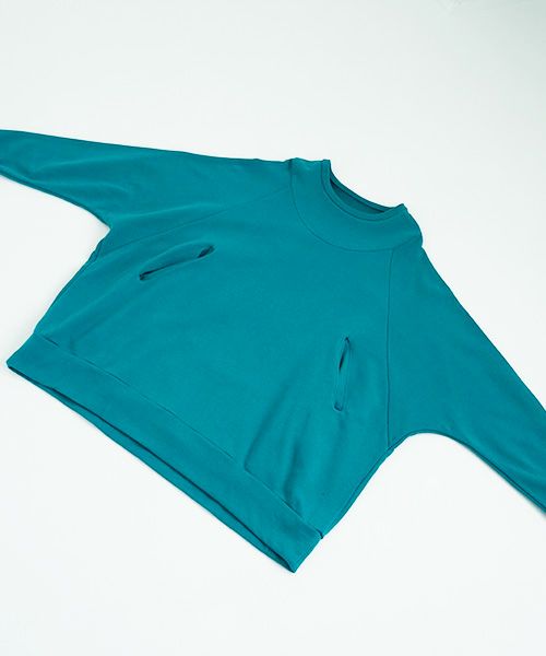 VUy.ヴウワイ.pullover sweat vuy-s22-k05[GREEN BLUE]_