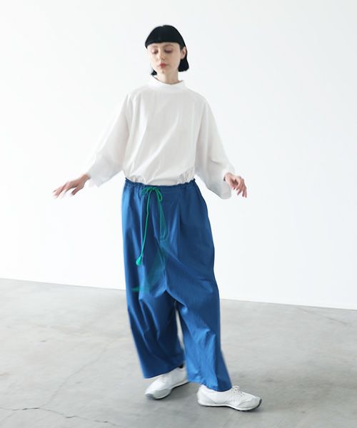 VUy.ヴウワイ.wide silhouette pants vuy-s22-p01[BLUE]_