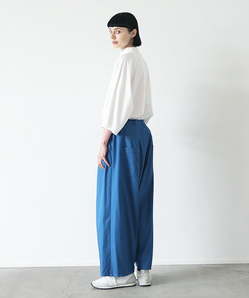 VUy.ヴウワイ.wide silhouette pants vuy-s22-p01[BLUE]_