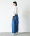 VUy.ヴウワイ.wide silhouette pants vuy-s22-p01[BLUE]_
