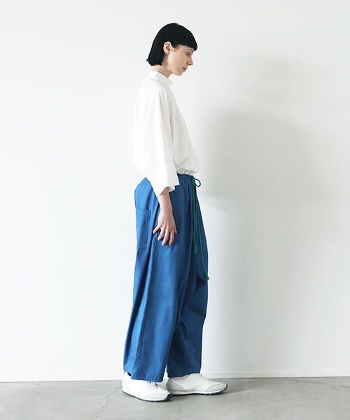 VUy.ヴウワイ.wide silhouette pants vuy-s22-p01[BLUE]_