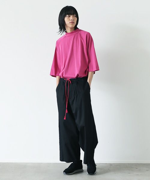 VUy.ヴウワイ.wide silhouette pants vuy-s22-p01[BLACK]s_