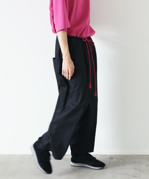 VUy.ヴウワイ.wide silhouette pants vuy-s22-p01[BLACK]s_