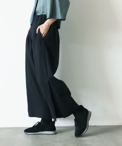 VUy<br>ヴウワイ<br>box slit pants vuy-s23-p02[BLACK]_