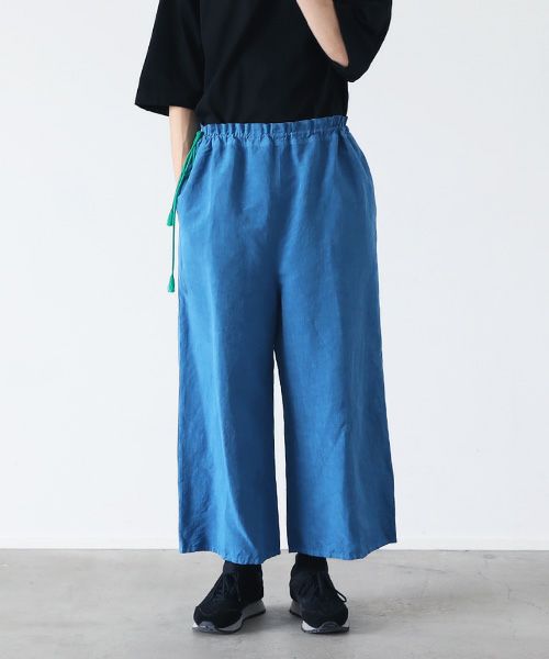VUy.ヴウワイ.chord easy pants vuy-s22-p03[BLUE]:s