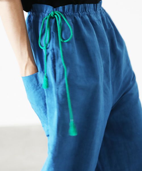 VUy.ヴウワイ.chord easy pants vuy-s22-p03[BLUE]:s