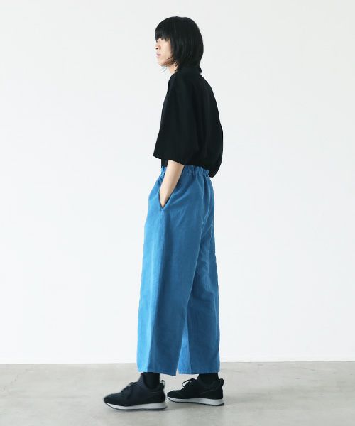 VUy.ヴウワイ.chord easy pants vuy-s22-p03[BLUE]:s