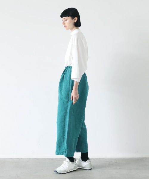 VUy.ヴウワイ.chord easy pants vuy-s22-p03[GREEN]