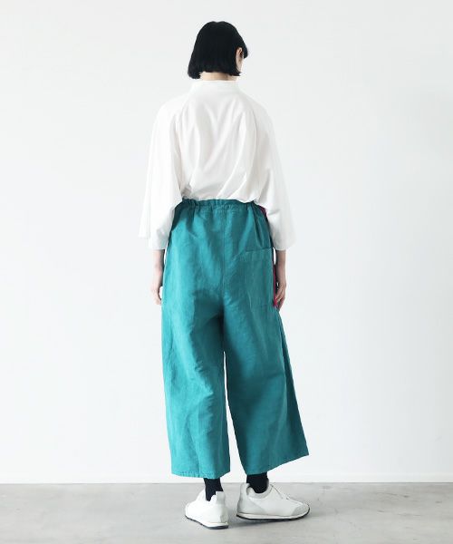 VUy.ヴウワイ.chord easy pants vuy-s22-p03[GREEN]