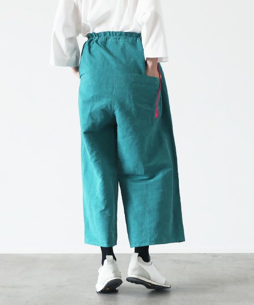 VUy.ヴウワイ.chord easy pants vuy-s22-p03[GREEN]