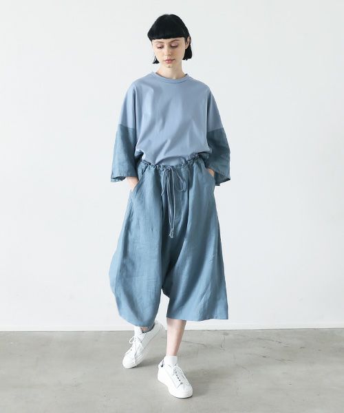 VUy.ヴウワイ.chord short pants vuy-s23-p03[LIGHT BLUE]:s