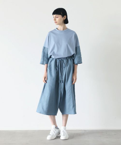 VUy.ヴウワイ.chord short pants vuy-s23-p03[LIGHT BLUE]:s