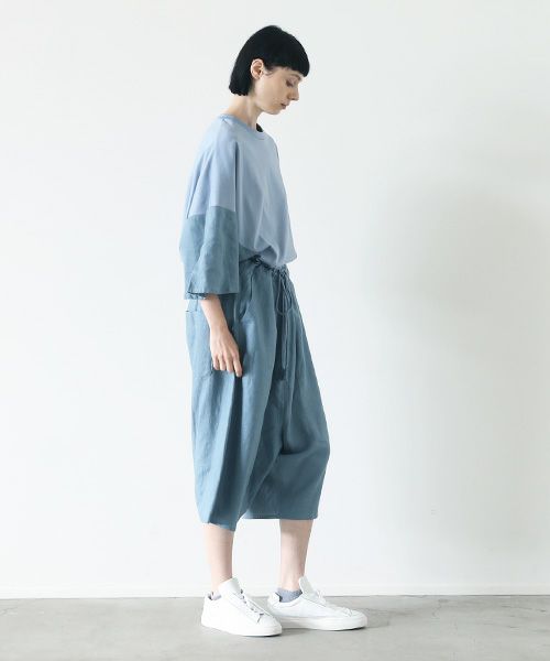 VUy.ヴウワイ.chord short pants vuy-s23-p03[LIGHT BLUE]:s