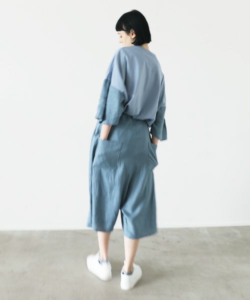 VUy.ヴウワイ.chord short pants vuy-s23-p03[LIGHT BLUE]:s
