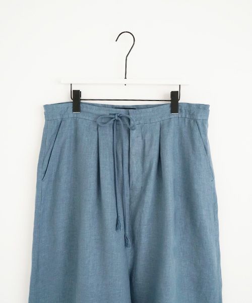 VUy.ヴウワイ.chord short pants vuy-s23-p03[LIGHT BLUE]:s
